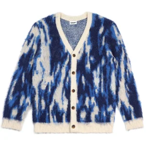 Men Knitted Mohair Sweater Fuzzy Long Sleeve Knitwear Winter Knit Coat Cardigan Mohair Sweater for Men