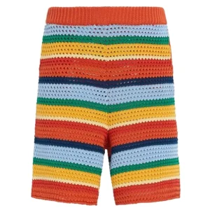 Men Knitted Shorts Winter Knitted Pants Men Knitwear Hollow Out Men Knit Shorts