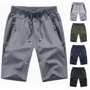 New Arrival Summer Knitted Shorts High Quality Fashion Cotton Sweatpants Mens Running Shorts