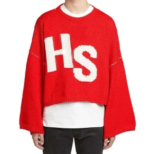 Men Knit Sweater Long Sleeve Jacquard Knitwear Pullover Knitted Winter Designer Cotton Knit Sweater