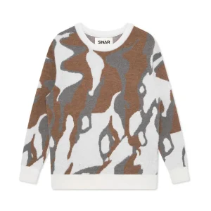 Pullover Men Sweater Jacquard Long Sleeve Knitwear Sweater Men Knitted Sweaters Men Cotton