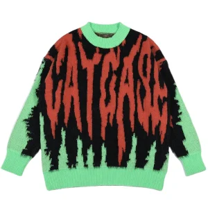 Design Men Casual Sweater Jacquard Pattern Pullover Knitwear Long Sleeve Crew Neck Jumper Winter Knit Sweater