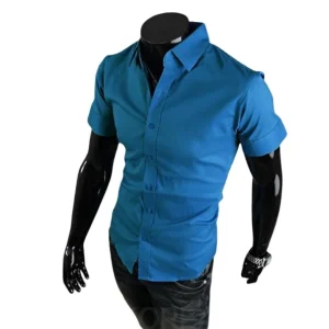 Ebay New Short Sleeve Shirt Mens High Quality Half Sleeve Shirt