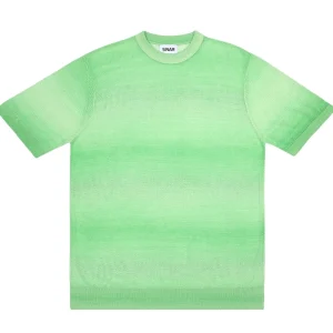 Sweater Men Short Sleeve Casual Summer Pullover Knitwear Hollow Out Stripe Jumper Knit Shirt Knit Sweater