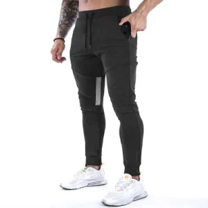 Men Stylish Streetwear Jogger Track Pants Pockets Sport Mens Sweat Pant
