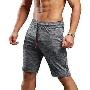 Summer Training Shorts Breathable Cotton Workout Shorts Mens Running Shorts