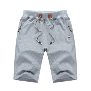 Quality 2026 Summer Men Knitted Sweatpants Cotton Leisure Men's Shorts