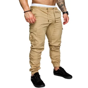 Classic Style Mens Cotton Pants Summer Casual Men Sweatpants