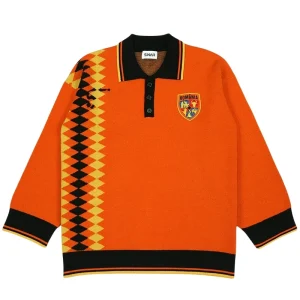 Sweater Winter Men Casual Jacquard Knitwear Vintage Football Knitted Jumper Pullover Polo Knit Jersey  Sweater Men