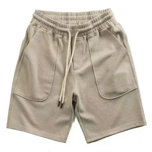 Mens Cotton Shorts Sweat Running Short Breathable Gym Cotton Shorts
